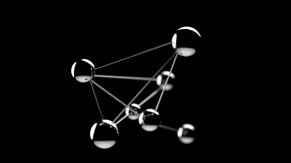 Network model representing cellular signaling pathways