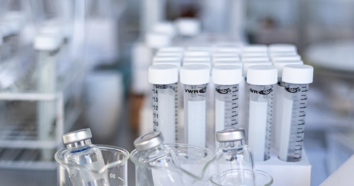 Peptides for healing research vials stored on a laboratory bench