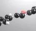 Selank and Semax neuropeptides shown as a molecular model